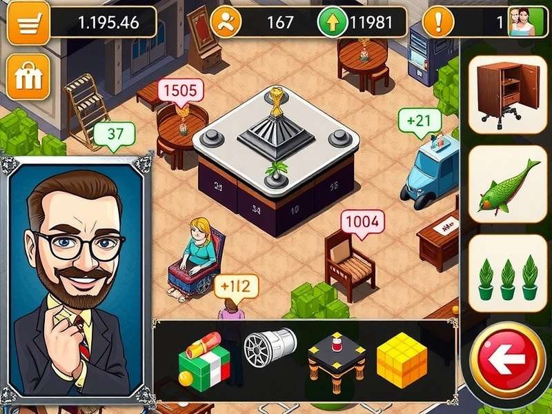 Business Tycoon India Gameplay Interface